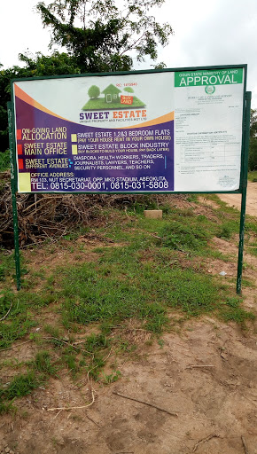 Sweet Estate, Opeji, Nigeria, Real Estate Agents, state Ogun