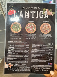 L'Antica Pizzeria Marengo à Toulouse menu