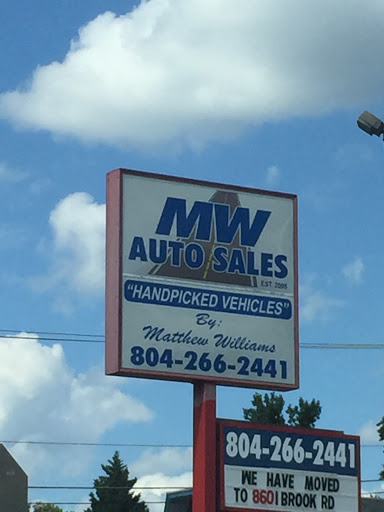 Used Car Dealer «M.W. Auto Sales», reviews and photos, 8601 Brook Rd, Glen Allen, VA 23060, USA