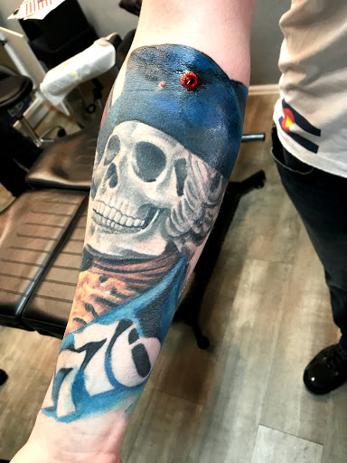 Explore small date tattoo ideas, creative tattoo ideas in Colorado Springs, available at West Side Tattoo