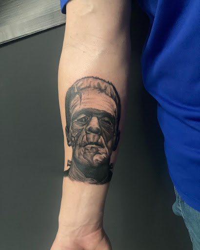 Explore name tattoo ideas forearm, creative tattoo ideas in Cadillac, available at Limitless Ink Tattoo Studio