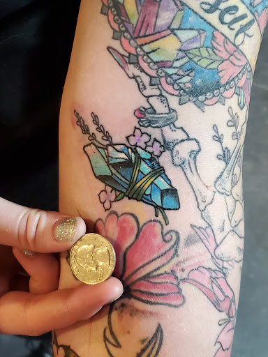 Explore sheet music tattoo ideas, creative tattoo ideas in Albuquerque, available at Relic Tattoo Co.