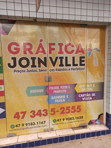 Logo da empresa - Gráfica Joinville