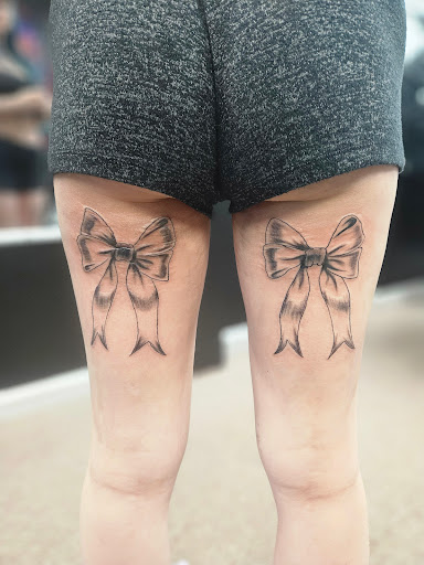 Explore old english tattoo ideas, creative tattoo ideas in Bloomsburg, available at Tuccis Tattoo & Piercings Studio