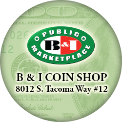 Coin Dealer «B & I Coin Shop», reviews and photos, 8012 S Tacoma Way #12, Lakewood, WA 98499, USA