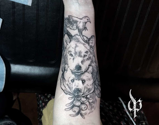 Explore celtic tattoo sleeve ideas, creative tattoo ideas in Austin, available at Moon Tattoo