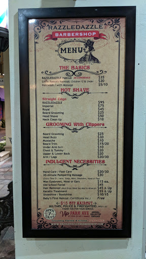 Barber Shop «RAZZLEDAZZLE Barbershop», reviews and photos, 900 S Miami Ave #177, Miami, FL 33130, USA