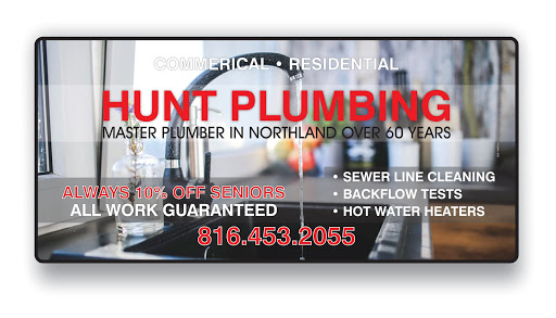 Hunt Plumbing Co Inc. in Kansas City, Missouri
