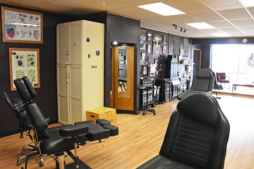 Explore upper arm tattoo ideas for women, creative tattoo ideas in Oelwein, available at Purple Thistle Tattoo