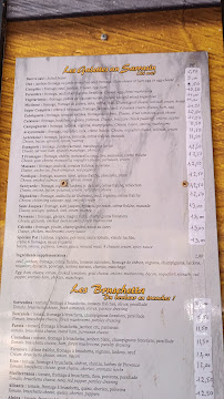 Menu du La Bruixa à Céret