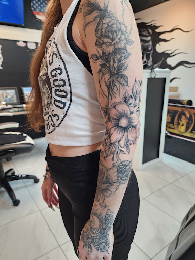 Explore women's tattoo placement ideas, creative tattoo ideas in Milford, available at Boston John Tattoos