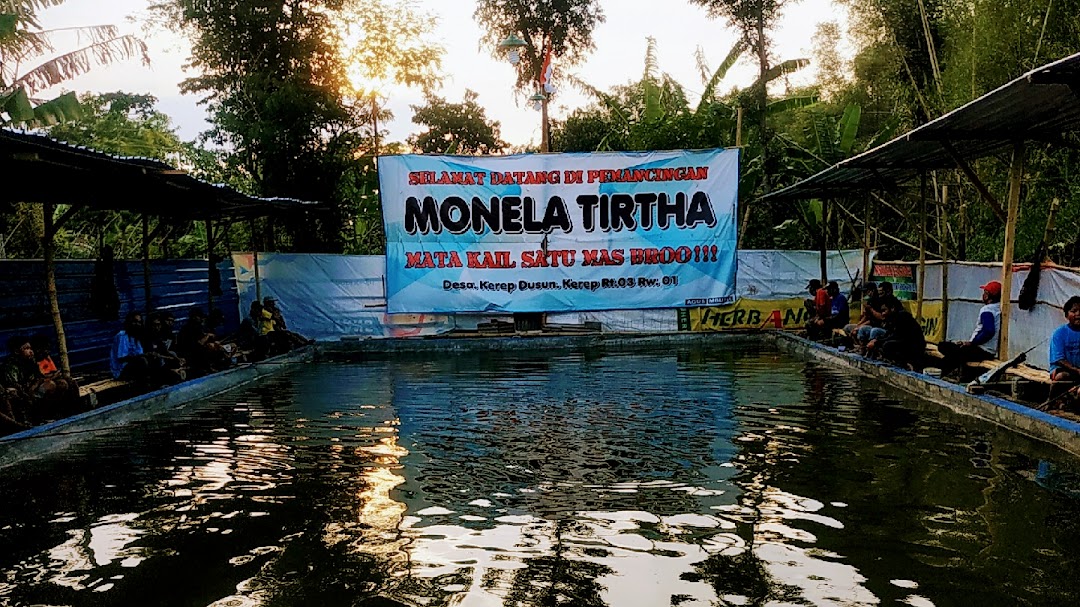 Kolam pemancingan Monella Tirta
