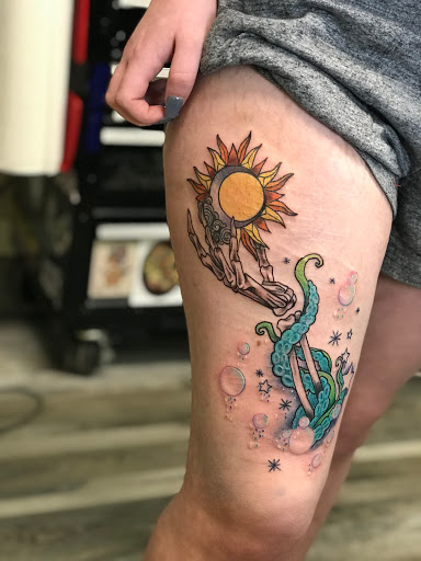 Explore cover up tattoo ideas black, creative tattoo ideas in Ocala, available at The Tattoo Gallery of Ocala LLC