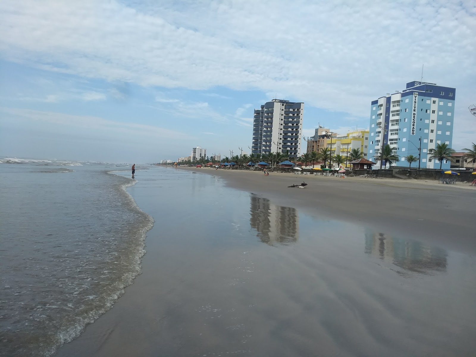 Foto de Playa de Veracruz con agua turquesa superficie