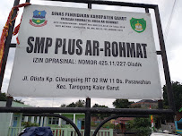 Foto SMP  Plus Ar-rohmat, Kabupaten Garut