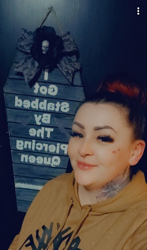 Explore black out tattoo ideas, creative tattoo ideas in Yuba City, available at The Piercing Queen 530