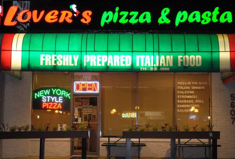 Lover's Pizza & Pasta 75209