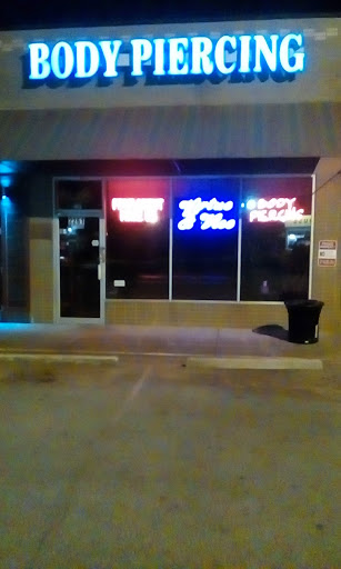 Explore red and black tattoo ideas, creative tattoo ideas in Atlanta, available at Virtue and Vice Body Piercing