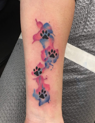 Explore small flowers tattoo ideas, creative tattoo ideas in Augusta, available at Mr. Tattoo