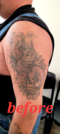 Explore strange tattoo ideas, creative tattoo ideas in Conway, available at Primal Urge Tattoos