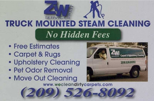 ZW West Carpet & Upholstery Cleaning Services in Modesto, California