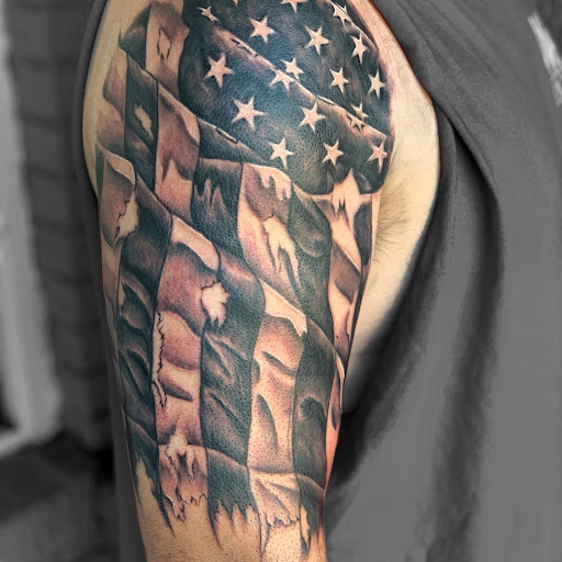 Explore collar bone tattoo ideas, creative tattoo ideas in Amarillo, available at The Studio