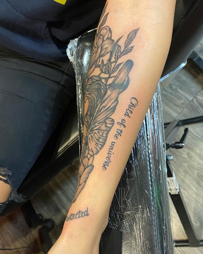 Explore monster tattoo ideas, creative tattoo ideas in Lexington, available at LexInk Tattoo