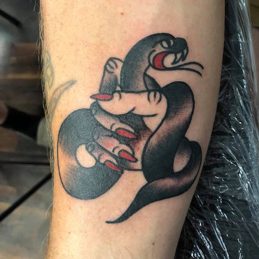 Explore star wars sleeve tattoo ideas, creative tattoo ideas in Delmar, available at Resolute Tattoo