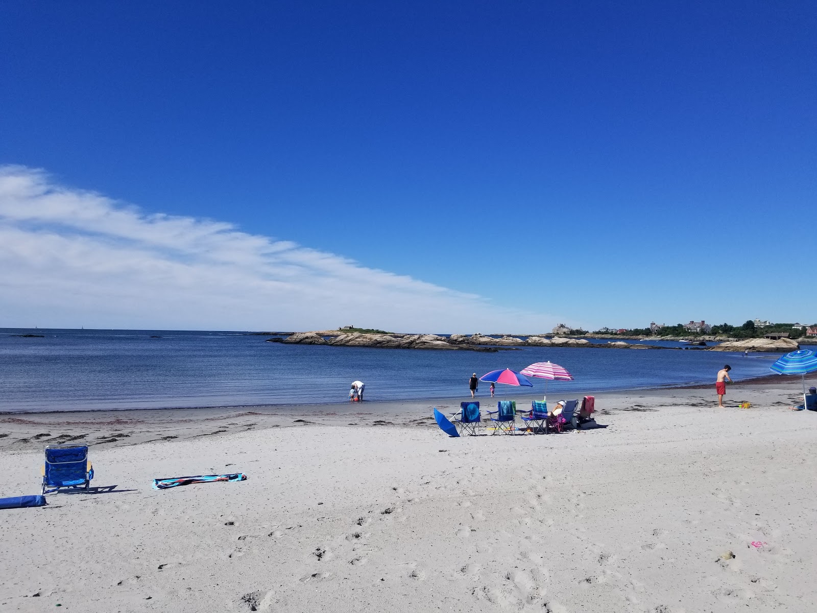 Photo de Gooseberry Beach avec plusieurs moyennes baies