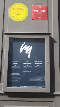 Restaurant Restaurant IMA à Rennes (la carte)
