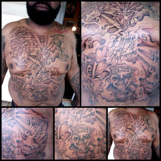 Explore dart tattoo ideas, creative tattoo ideas in Roanoke, available at RailYard INK