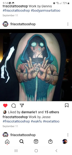 Explore mmiw tattoo ideas, creative tattoo ideas in Frisco, available at Frisco Tattoo Company - Steel PaintBrush