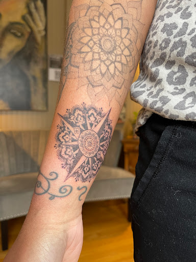 Explore filler tattoo ideas for men, creative tattoo ideas in Spokane, available at Ron LeMay Tattoo