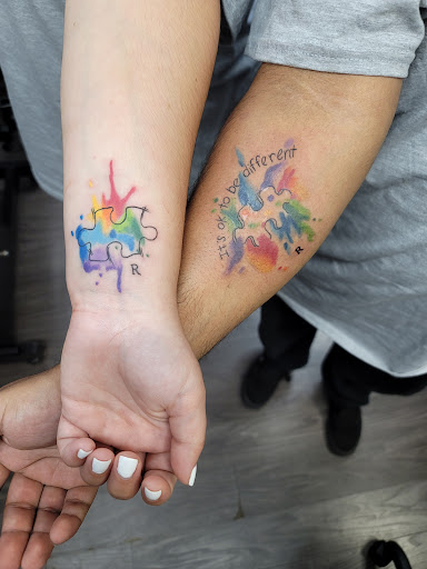 Explore rave tattoo ideas, creative tattoo ideas in Keansburg, available at Attractive Tattoo New Jersey Body Jewelry Outlet