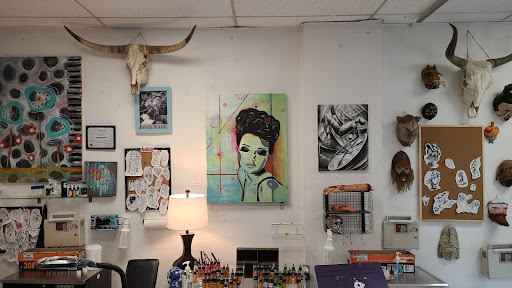 Tattoo Shop «Funky Rooster Tattoo and Art Gallery», reviews and photos, 73 S Grove Ave, Elgin, IL 60120, USA