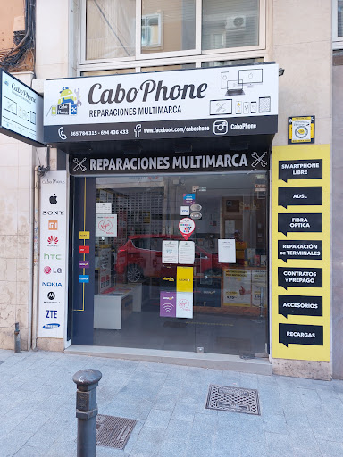 CaboPhone Distribuidor autorizado MasMovil Alicante. AHORA EN AVDA. MIRIAM BLASCO 7