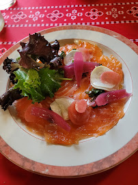 Carpaccio du Restaurant Auberge chez Tante Ursule à Cambo-les-Bains - n°4
