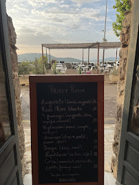 Menu du Le prince pierre calenzana à Calenzana