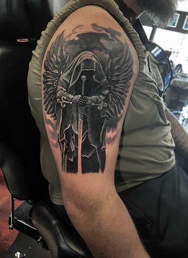 Explore noah's ark tattoo ideas, creative tattoo ideas in Silver City, available at Independent Ink Tattoo