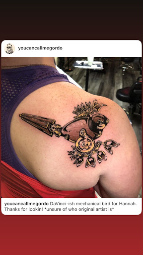 Explore finger tattoo ideas for women, creative tattoo ideas in Savannah, available at Tramp Art Studios