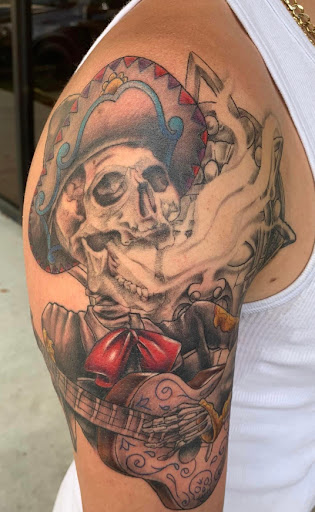 Explore monkey king tattoo ideas, creative tattoo ideas in Okeechobee, available at Muck City Tattoos & Piercings