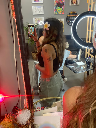 Explore meditation tattoo ideas, creative tattoo ideas in Kailua Kona, available at Mehana Tattoo