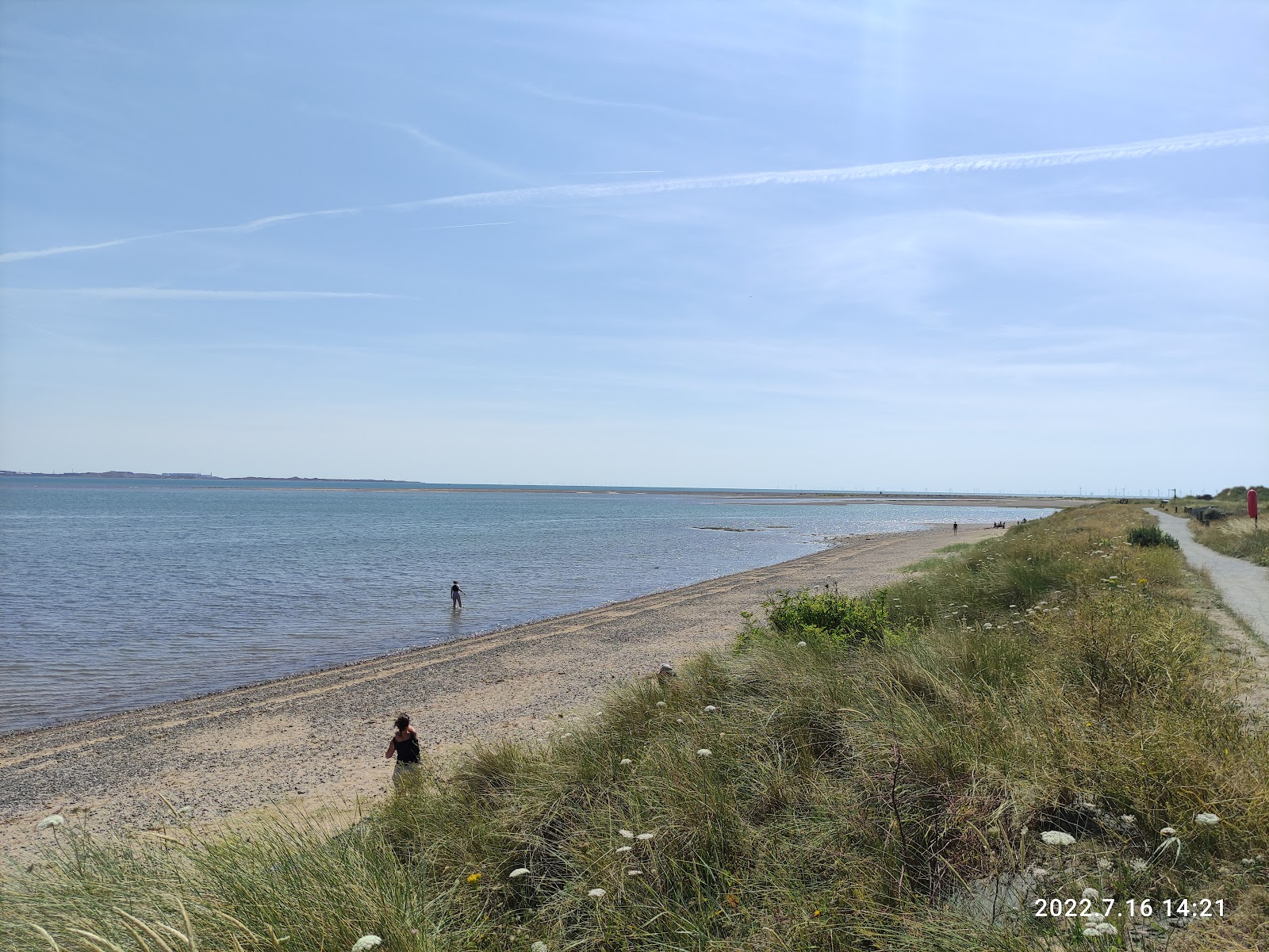 Foto de Praia de Haverigg área de comodidades