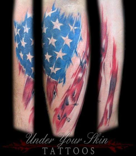 Explore arm cross tattoo ideas, creative tattoo ideas in Green Cove Springs, available at Under Your Skin Tattoos
