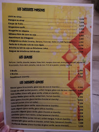 Restaurant asiatique Le Shang'Hai à Belfort (la carte)