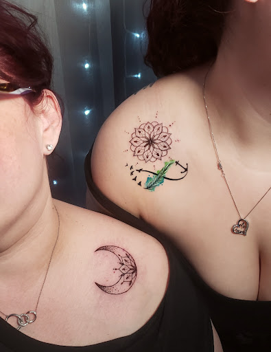 Explore simple unicorn tattoo ideas, creative tattoo ideas in Miami, available at Glitterpoop Studios