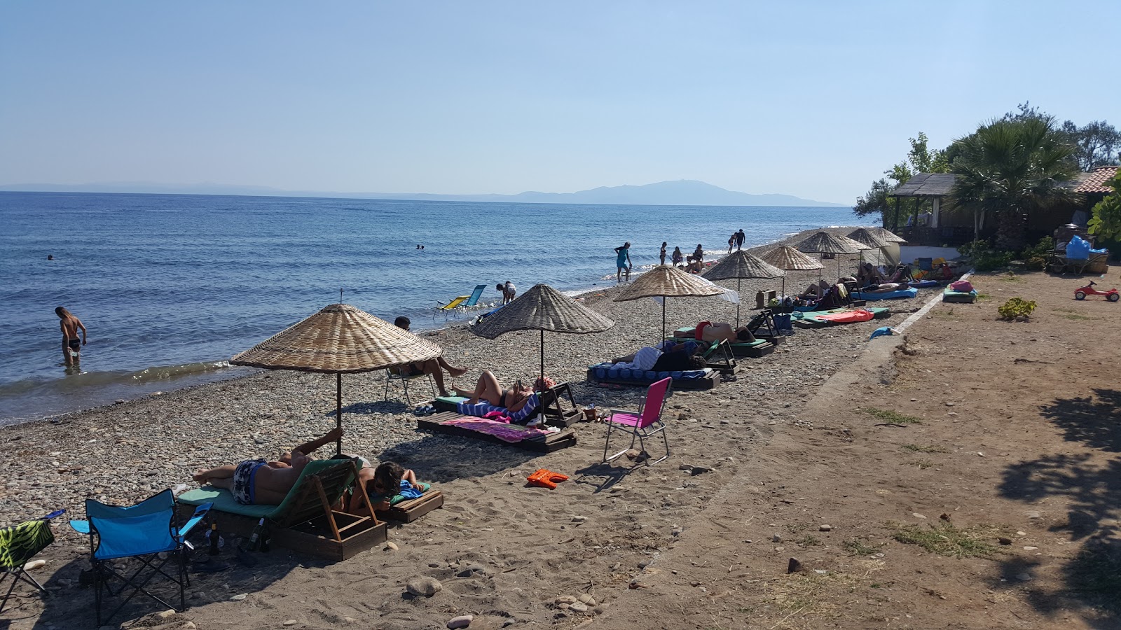 Foto von Gargara Kamp beach mit lange, gerade küste