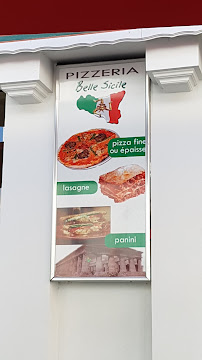 Carte du Pizzeria La Belle Sicile à Chambéry