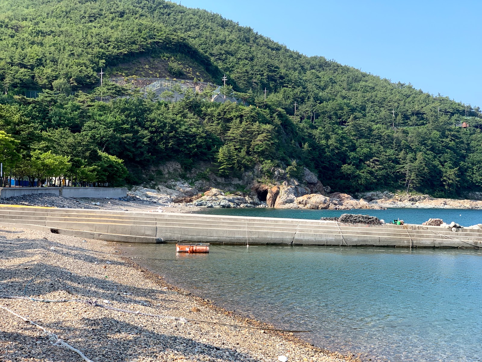 Foto von Hando Beach mit sehr sauber Sauberkeitsgrad
