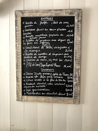 Restaurant Les Tilleuls à Sainte-Marie-de-Ré (le menu)